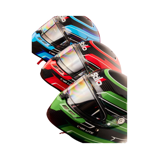 Kask Stilo ST6 CMR Carbon Lite Graphyc zielony (CMR)