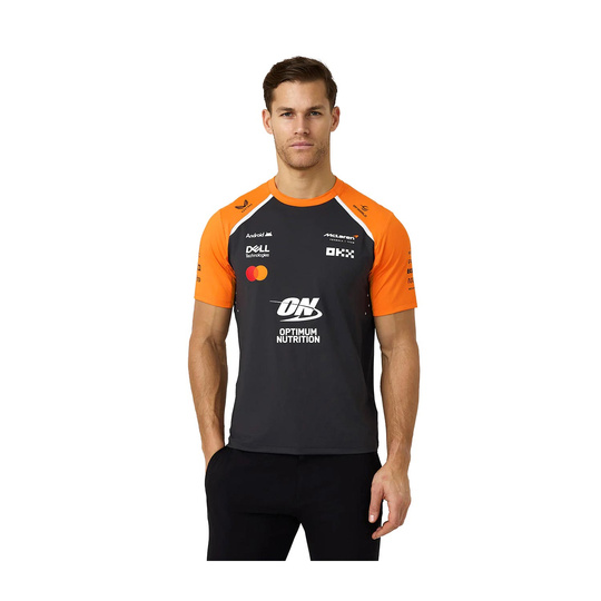Koszulka t-shirt męska Set Up Team szara McLaren F1 2025