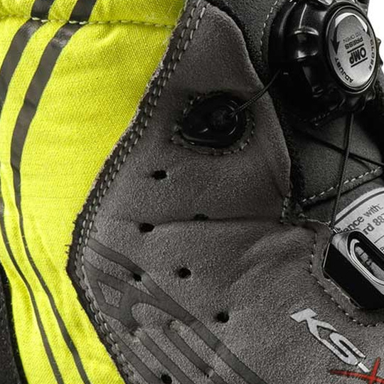 Buty OMP KS-X R czarne/żółte (FIA)