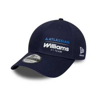 Czapka baseballowa dziecięca Essential granatowa Williams Racing 2026