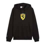 Bluza z kapturem Large Logo Scuderia Ferrari F1 2026 czarna
