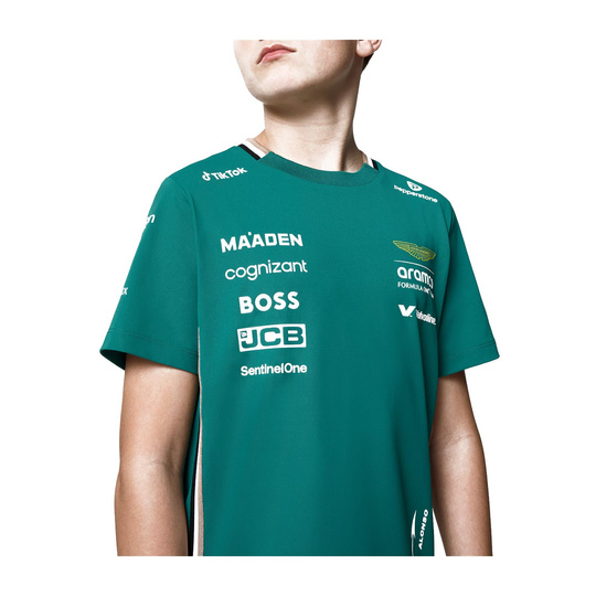 Koszulka t-shirt dziecięca Fernando Alonso Team Aston Martin F1