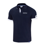 Koszulka polo Corporate Sparco granatowa