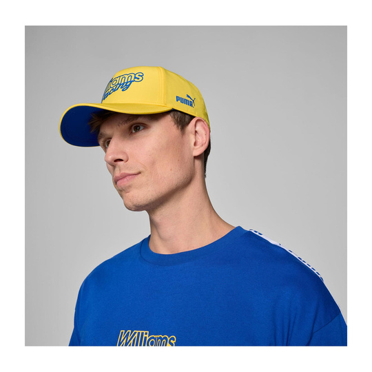 Czapka z daszkiem trucker Pitlane Williams F1 żółta