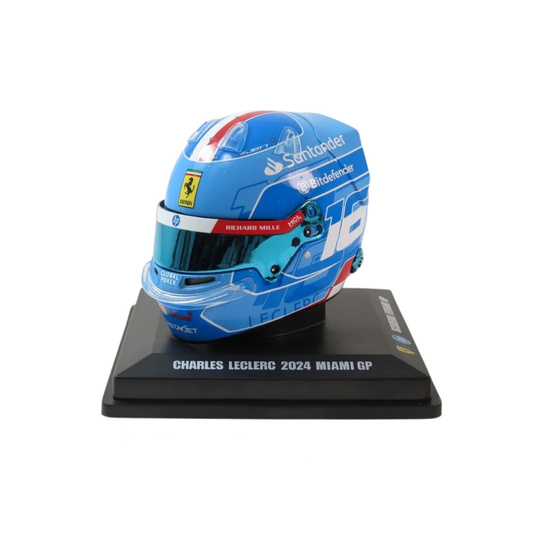 Model 1:5 kask Charles Leclerc Miami Scuderia Ferrari