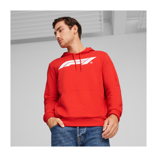 Bluza z kapturem Logo Formula 1 2026 czerwona