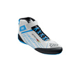 Buty dziecięce OMP KS-2X biało-niebieskie (FIA)