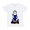 Koszulka t-shirt dziecięca Future Driver Sparco biała