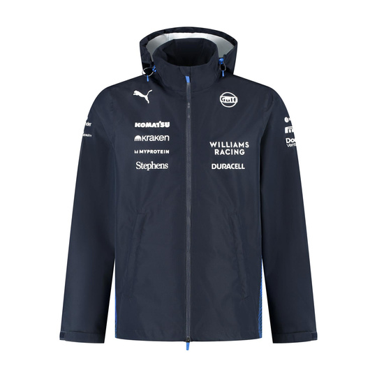Kurtka męska przeciwdeszczowa Team Williams Racing 2025