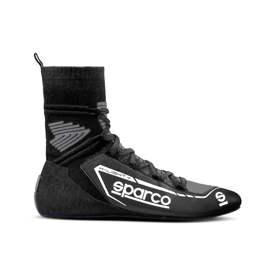 Buty Sparco X-Light+ czarne/białe (FIA)