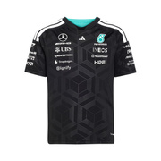 Koszulka t-shirt dziecięca Team Mercedes AMG F1 2026 czarna