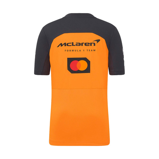 Koszulka t-shirt dziecięca Set Up Team pomarańczowa McLaren F1 2025