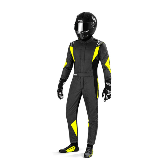 Kombinezon Sparco Superleggera szary/żółty (FIA)