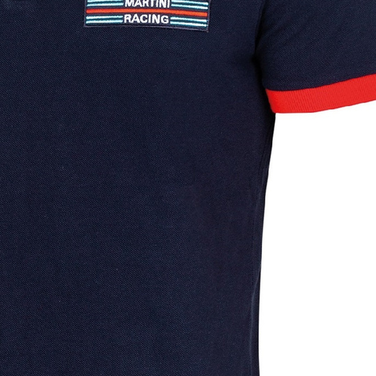 Koszulka polo Martini Logo Sparco granatowa