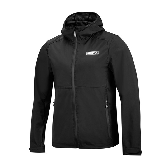 Kurtka przeciwdeszczowa Wind MY22 Sparco czarna