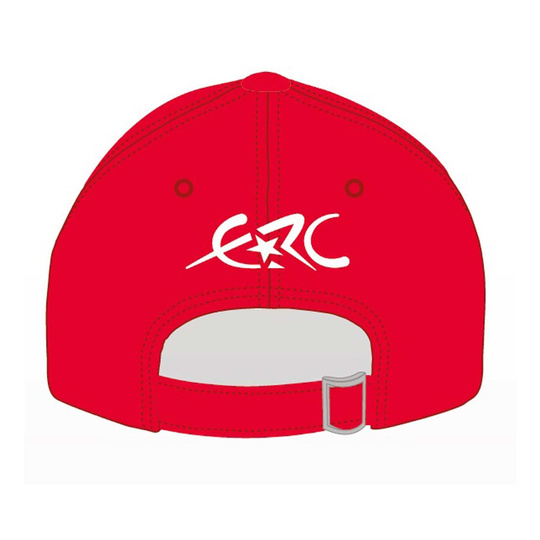 Czapka baseballowa Logo czerwona Rally Poland ERC