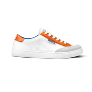 Buty Sparco S-Time białe/pomarańczowe