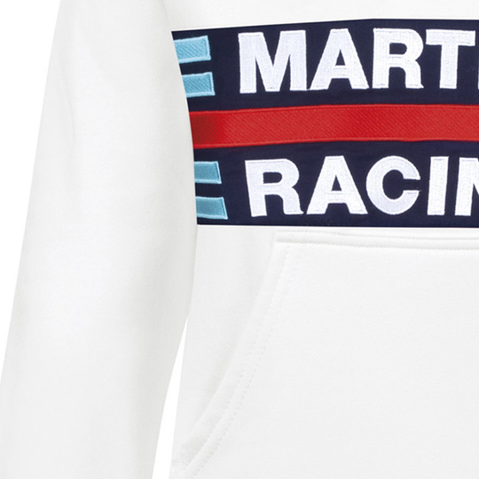 Bluza damska z kapturem Martini Sparco biała