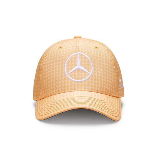 Czapka męska baseballowa Lewis Team orange Mercedes AMG F1