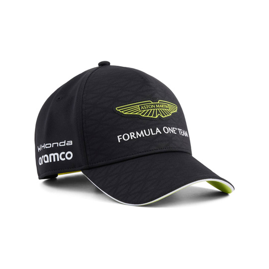 Czapka z daszkiem Team Aston Martin F1 2026 czarna