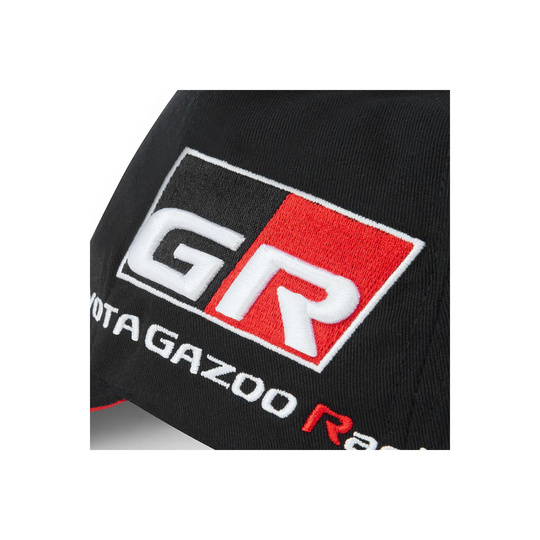 Czapka baseballowa męska Side Logo czarna Toyota Gazoo Racing