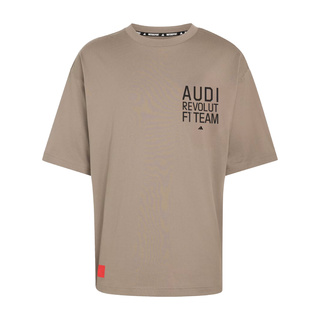 Koszulka t-shirt męska Elevated Graphic brązowa Audi F1 2026