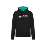Bluza męska Hoody Logo Black Mercedes AMG F1 2024