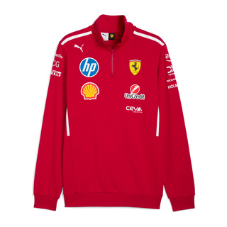 Bluza męska Team 1/4 Zip Scuderia Ferrari F1 2025