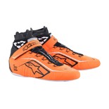 Buty wyścigowe Alpinestars TECH 1-Z V2 pomarańczowe (FIA)