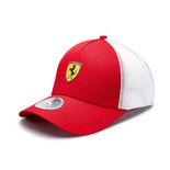 Czapka baseballowa męska Trucker Red Ferrari F1 2024