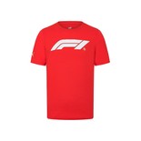 Koszulka T-shirt męska Logo czerwona Formula 1 2024