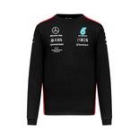 Koszulka męska Longsleeve Black Team Mercedes AMG F1