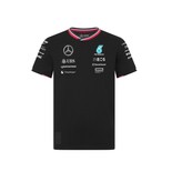 Koszulka t-shirt dziecięca Team Black Mercedes AMG F1 2024