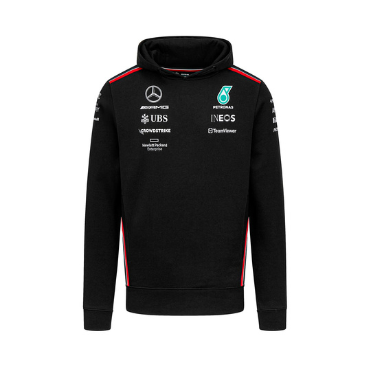 Bluza męska Hoodie Team Black Mercedes AMG F1 2023