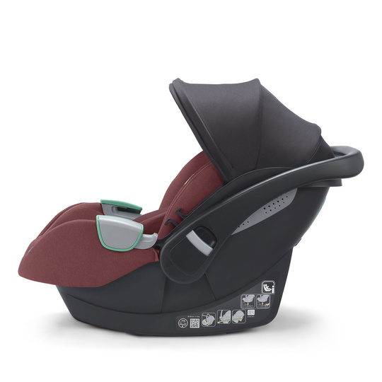 Fotelik dziecięcy Recaro AVAN I-SIZE Iron Red (0-13 kg)