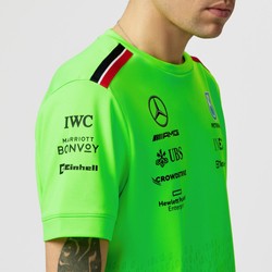 Koszulka t-shirt męska Set Up Team green Mercedes AMG F1 