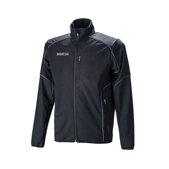 Kurtka męska softshell Sparco - czarna